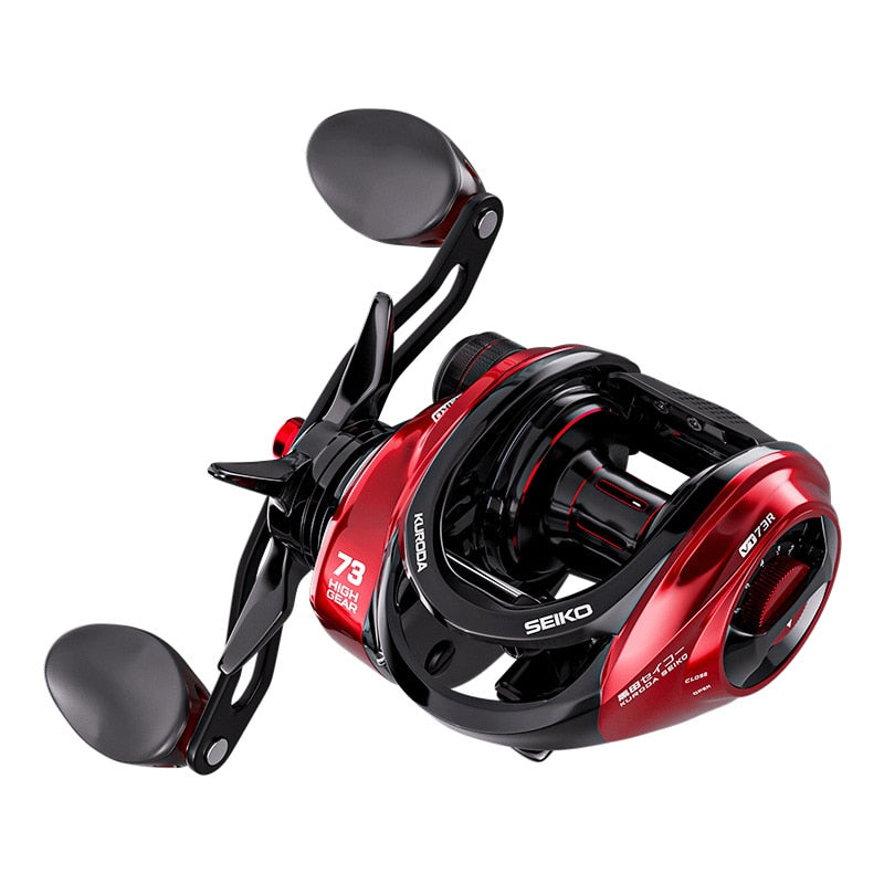 High Speed Ratio Baitcasting Reel 18+1Bb Metal Spool Casting Fishing Reel Max Drag 10Kg Saltwater Freshwater Fishing Wheel