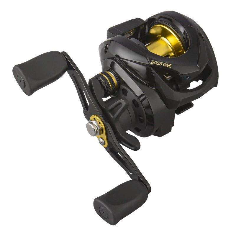 High Speed Ratio Baitcasting Reel 18+1Bb Metal Spool Casting Fishing Reel Max Drag 10Kg Saltwater Freshwater Fishing Wheel