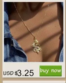 2020 New Crucifix Christian Crystal Pendant Necklace for Women Choker Hip Hop Jewelry Stainless Steel Creative Couple Gift