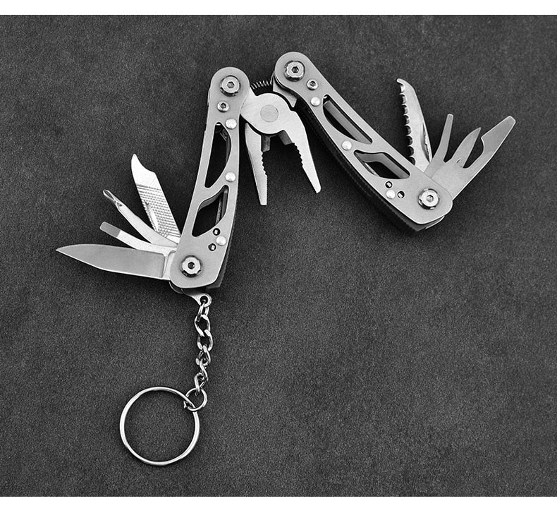 Multifunctional Pliers Multitool Claw Hammer Stainless Steel Tool Outdoor Survival Wire Cutter Camping Knife Wrench Hand Tools